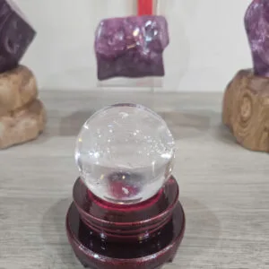Bi Cầu Thủy Tinh Núi Lửa Trắng